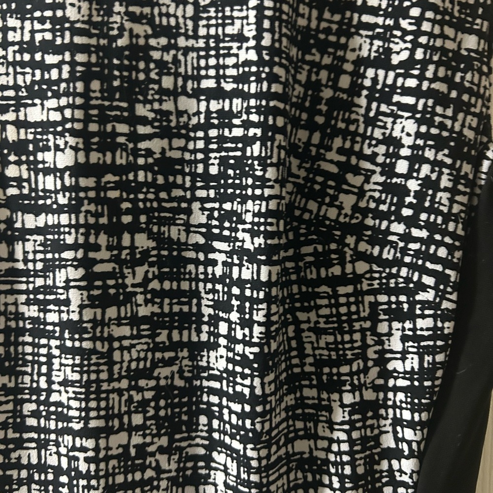 Ralph Lauren Black and White  Midi Dress - Picture 4 of 4